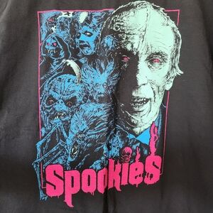 NWOT Black Spookies Graphic Cotton T-Shirt